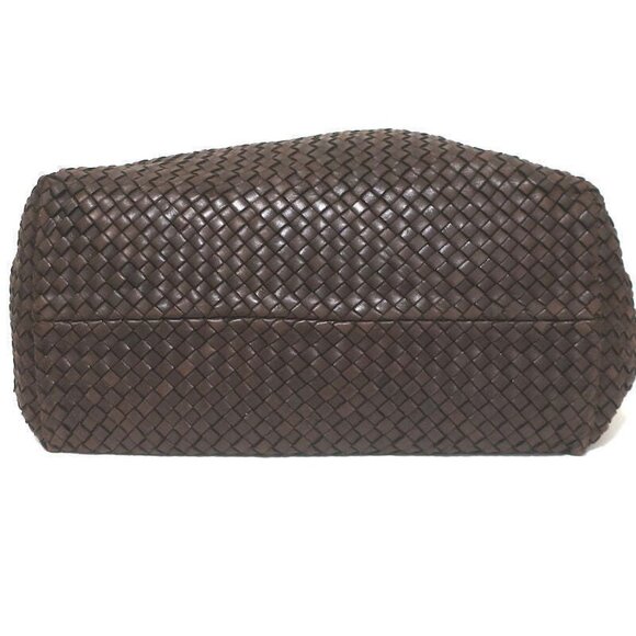 Bottega Veneta Cabat Medium Tote Dark Brown Intrecciato Leather - Picture 7 of 12